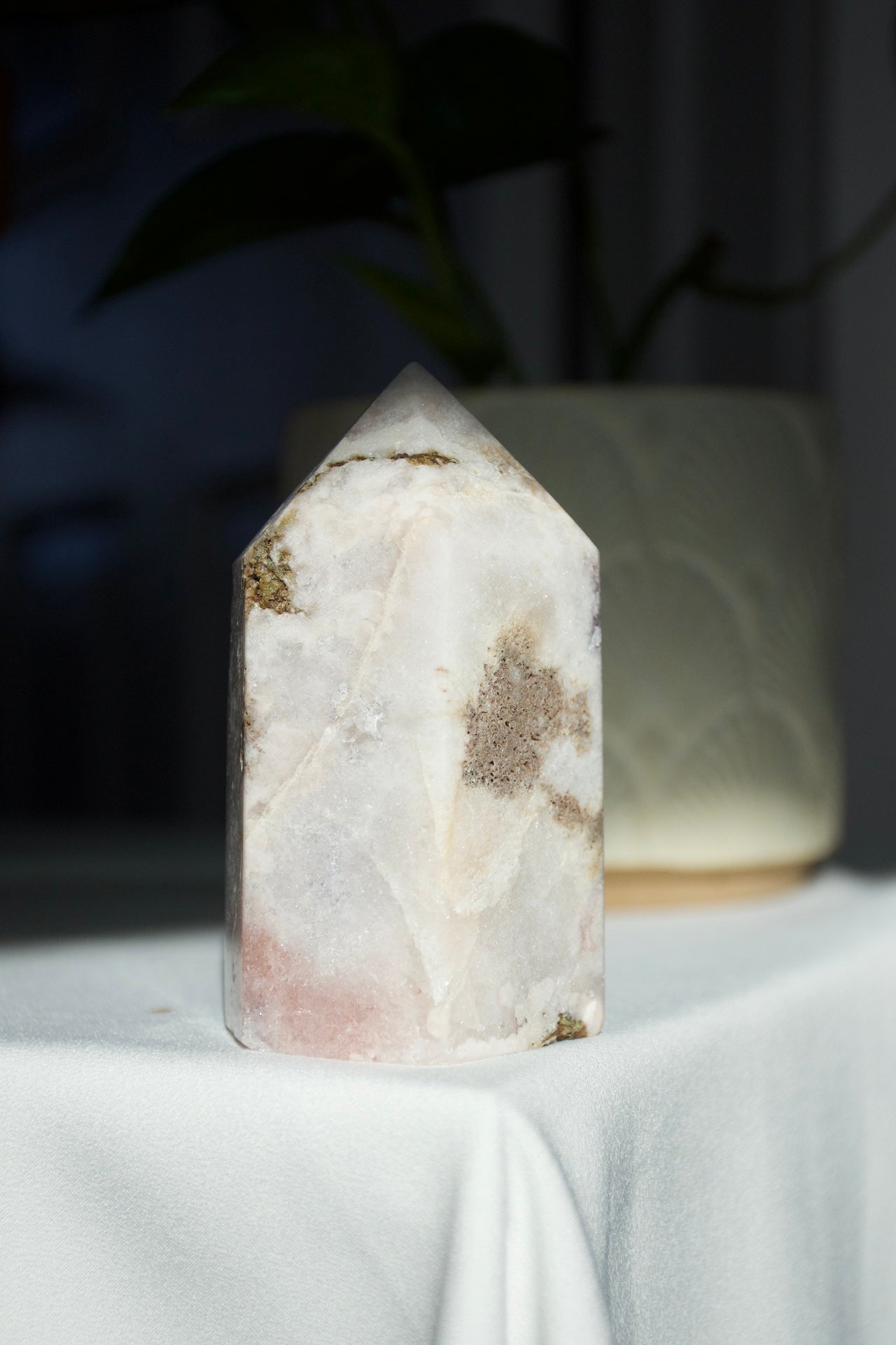 Lavender Amethyst Druzy Tower