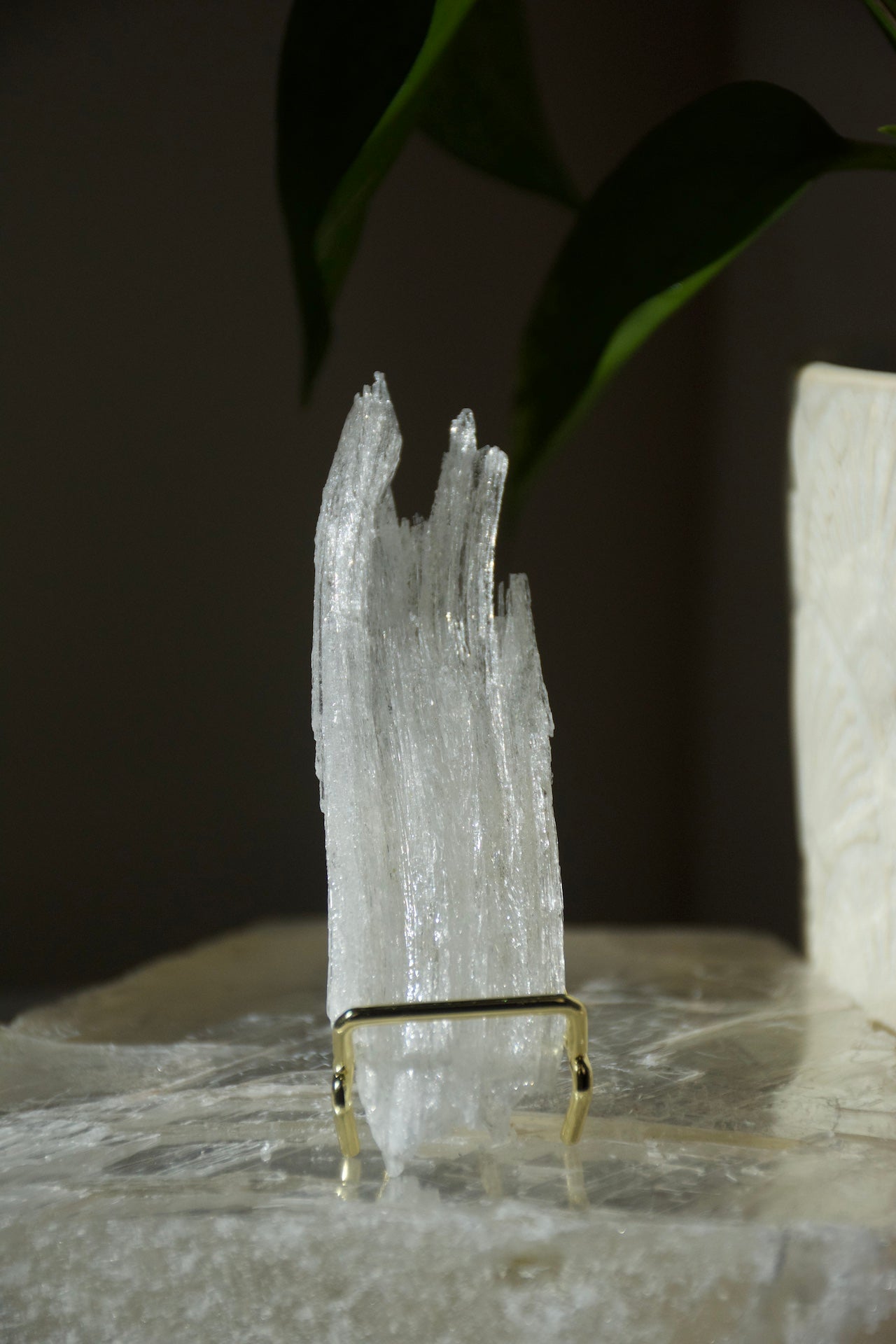 Selenite Horn