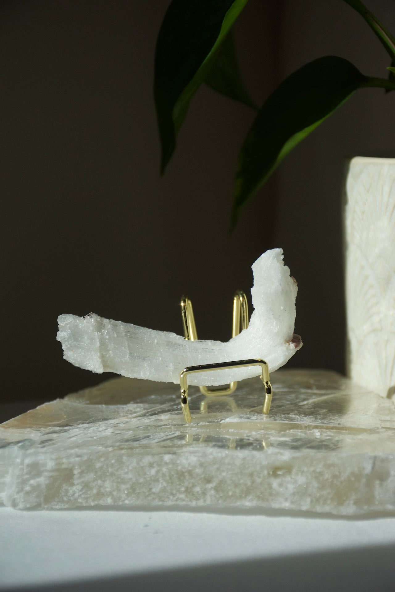 Selenite Horn