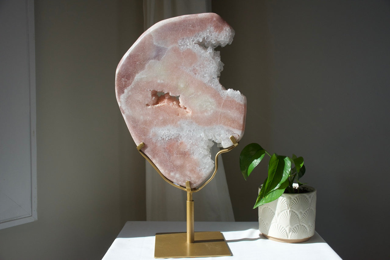Pink Amethyst Statement Piece