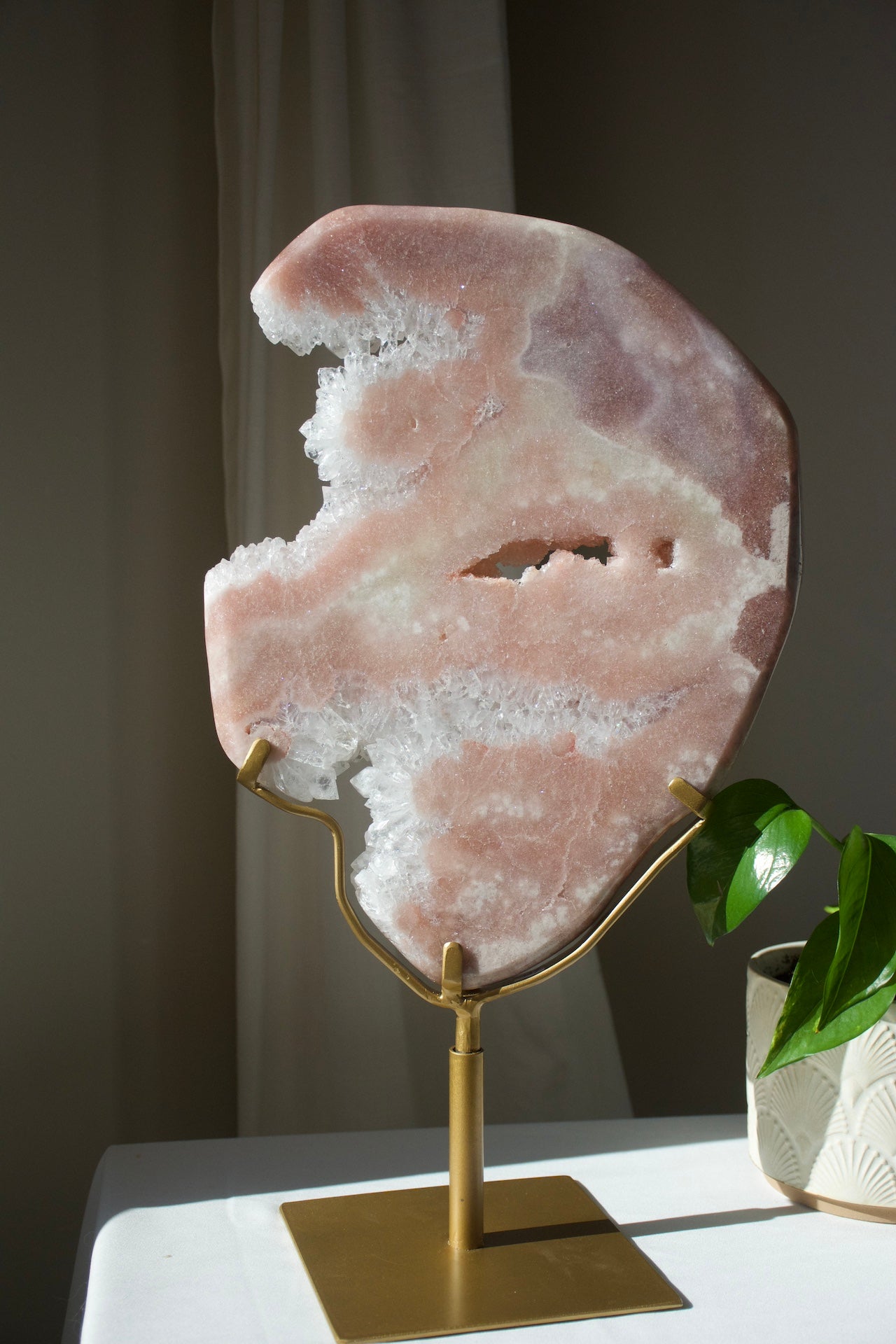 Pink Amethyst Statement Piece