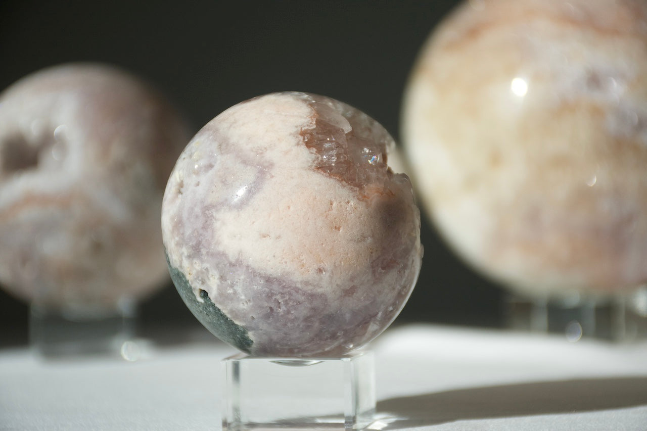 Pink Amethyst Druzy Sphere
