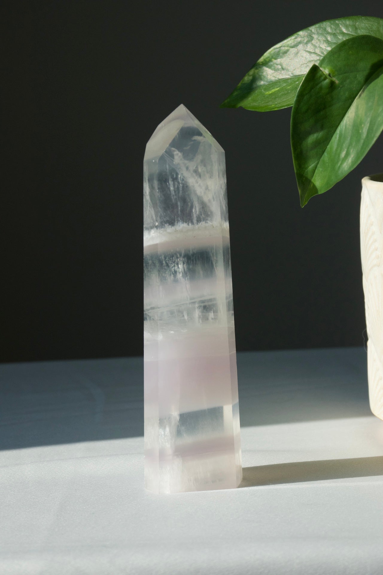 Ytrium Fluorite Tower (Large)