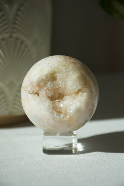 Pink Amethyst Druzy Sphere