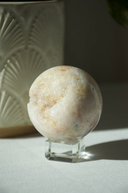 Pink Amethyst Druzy Sphere