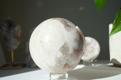 Pink Amethyst Druzy Sphere