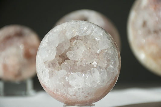 Pink Amethyst Druzy Sphere