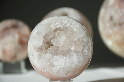 Pink Amethyst Druzy Sphere