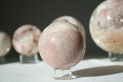 Pink Amethyst Druzy Sphere
