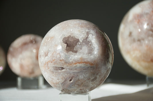 Pink Amethyst Druzy Sphere