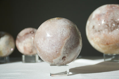 Pink Amethyst Druzy Sphere