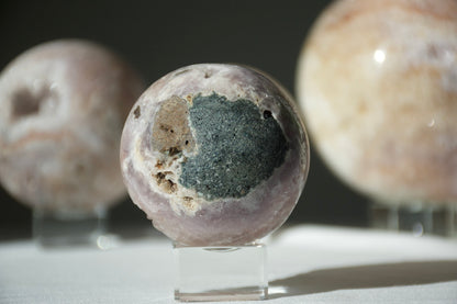 Pink Amethyst Druzy Sphere