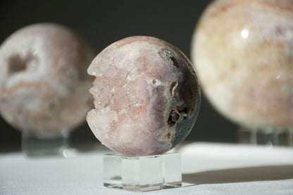 Pink Amethyst Druzy Sphere