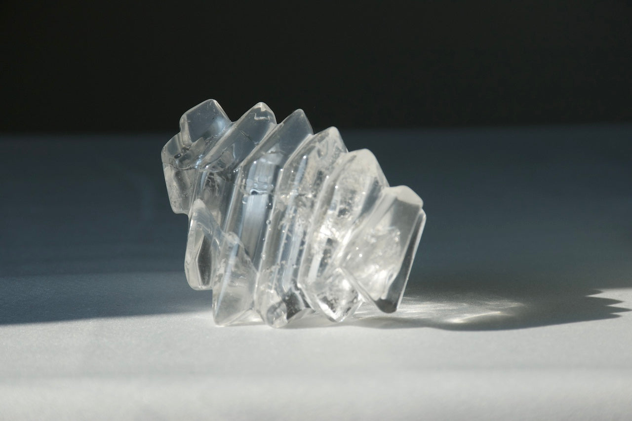 Lemurian Quartz Sculpture
