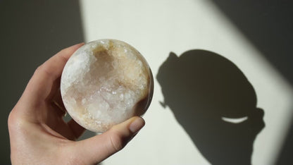 Pink Amethyst Druzy Sphere