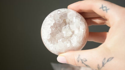Pink Amethyst Druzy Sphere