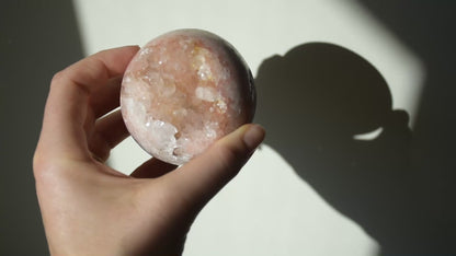 Pink Amethyst Druzy Sphere
